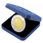 Bélgica 2€ Luta contra o Cancro 2024 Proof 